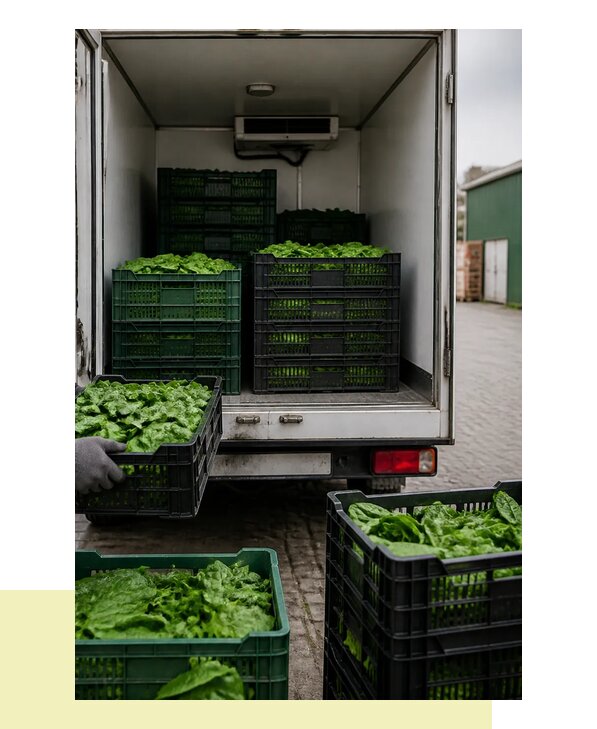 Перевозка шпината в Мончегорск с сохранением свежести продукции