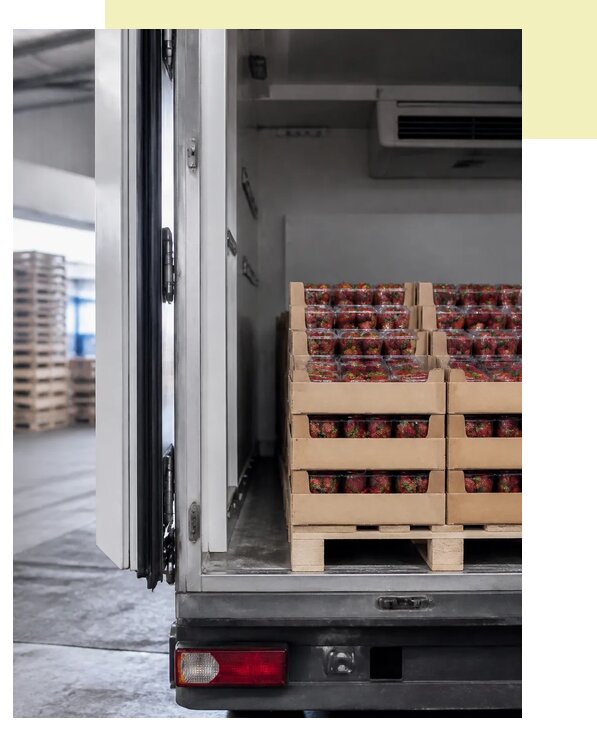 Перевозка клубники в Мончегорск по цене от 5404 р. | Агросервис-Мнч